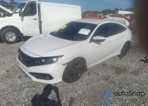 2020 Honda Civic Sport из США, поврежденный, VIN 2HGFC2F86LH572492